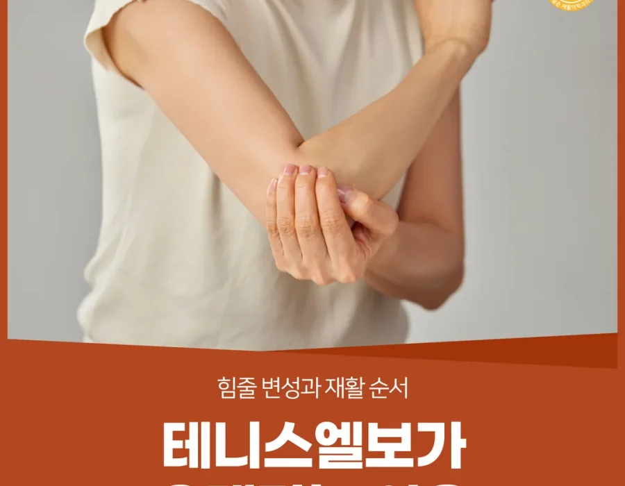 테니스엘보가 오래가는 이유 — 힘줄 변성과 재활 순서